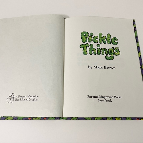 Pickle Things Book by Marc Brown - Picture 10 of 16
